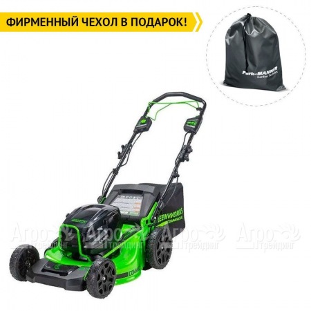 Газонокосилка аккумуляторная GreenWorks GC82HPLM51  в Великом Новгороде