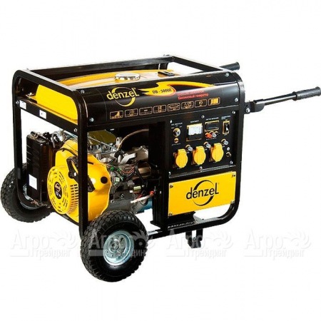 Бензогенератор Denzel DB5000Е 4 кВт  в Великом Новгороде
