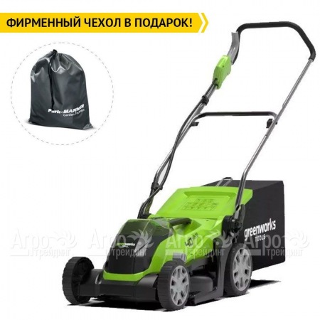 Газонокосилка аккумуляторная GreenWorks G40LM35K4 в Великом Новгороде