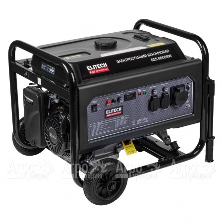 Бензогенератор Elitech GES 8000RW 6 кВт  в Великом Новгороде