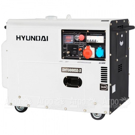 Дизельгенератор Hyundai DHY 8000SE-3 5,5 кВт  в Великом Новгороде