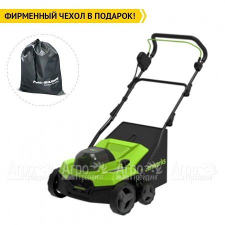 Аккумуляторный вертикуттер GreenWorks GD40SC38IIK4 в Великом Новгороде