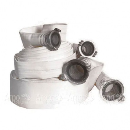 Рукав напорный 75 (20 м) с рукавной головкой ГР-80 для мотопомп Champion  в Великом Новгороде