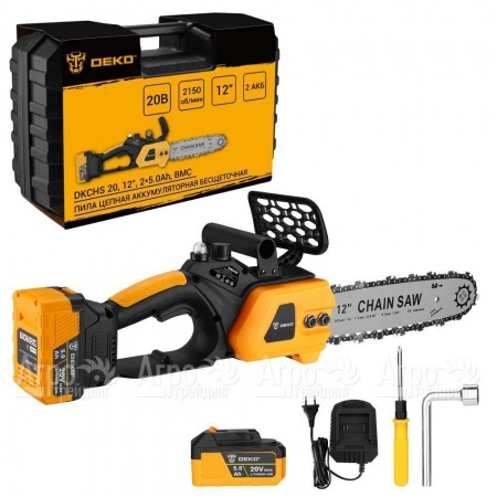 Аккумуляторная пила DEKO DKCHS 20 12" в кейсе в Великом Новгороде
