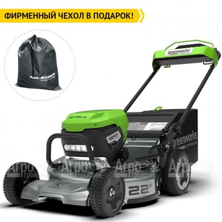 Газонокосилка аккумуляторная GreenWorks LM221S (без аккумулятора и зарядного устройства)  в Великом Новгороде