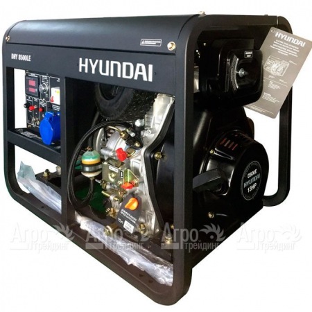 Дизельгенератор Hyundai DHY 8500LE 6.5 кВт  в Великом Новгороде