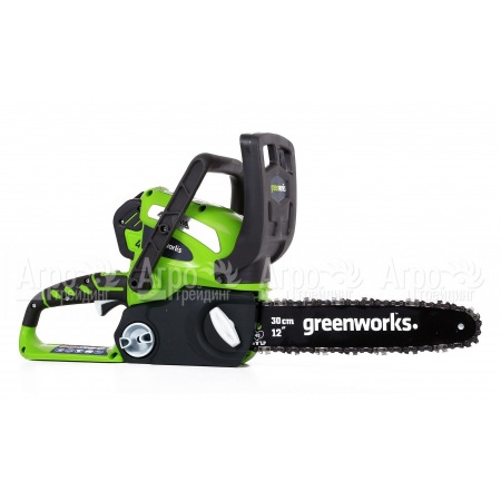 Аккумуляторная пила GreenWorks G-Max G40CS30 40V-12&quot; (без аккумулятора и зарядного устройства)  в Великом Новгороде