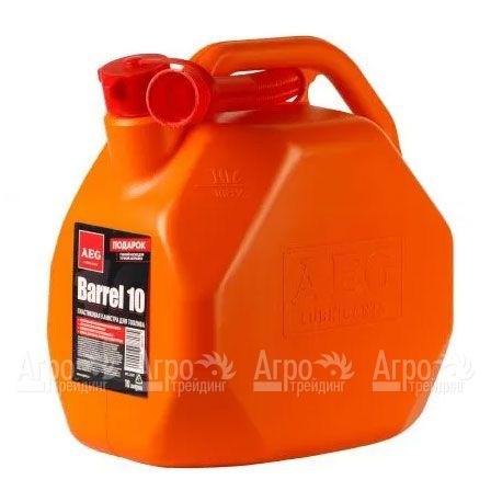 Канистра для топлива AEG Barrel усиленная 10 л  в Великом Новгороде