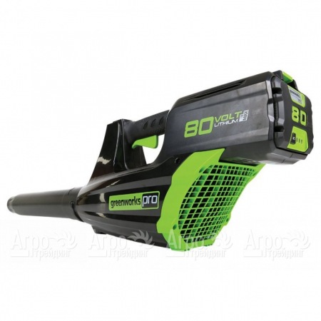Воздуходувка аккумуляторная GreenWorks GD80BL 80V 200 км/ч (без батареи и зарядного устройства)  в Великом Новгороде