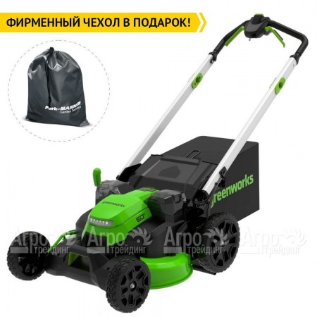 Газонокосилка аккумуляторная GreenWorks GD60LM61 (без аккумулятора и зарядного устройства)  в Великом Новгороде