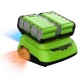 Ультрабыстрое двойное зарядное устройство G24X2C8 для техники GreenWorks 24 В в Великом Новгороде
